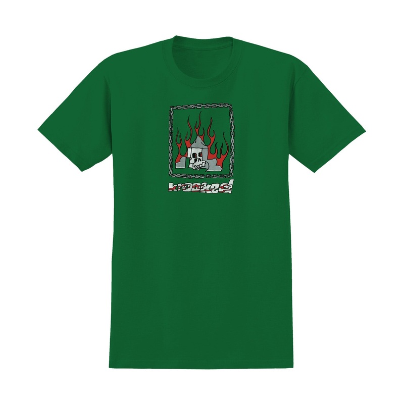 Krooked Chain Frame T-Shirt S Green/Multi
