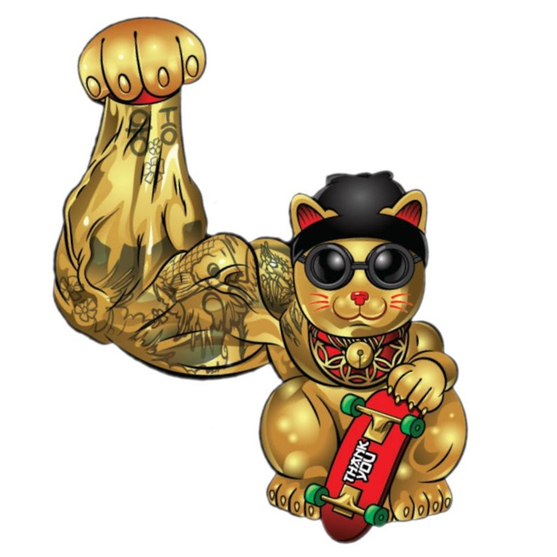 Lucky Cat Sticker