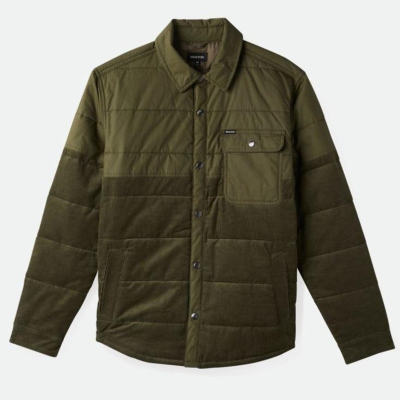 BRIXTON CASS JACKET MILITARY OLIVE MEDIUM