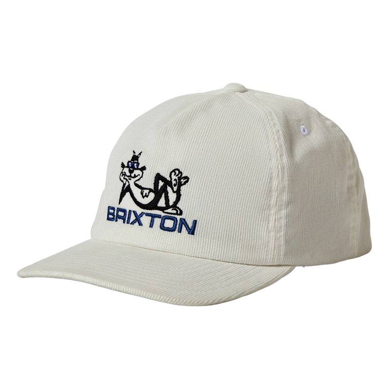BRIXTON COOL CAT MP SNAPBACK WHITE