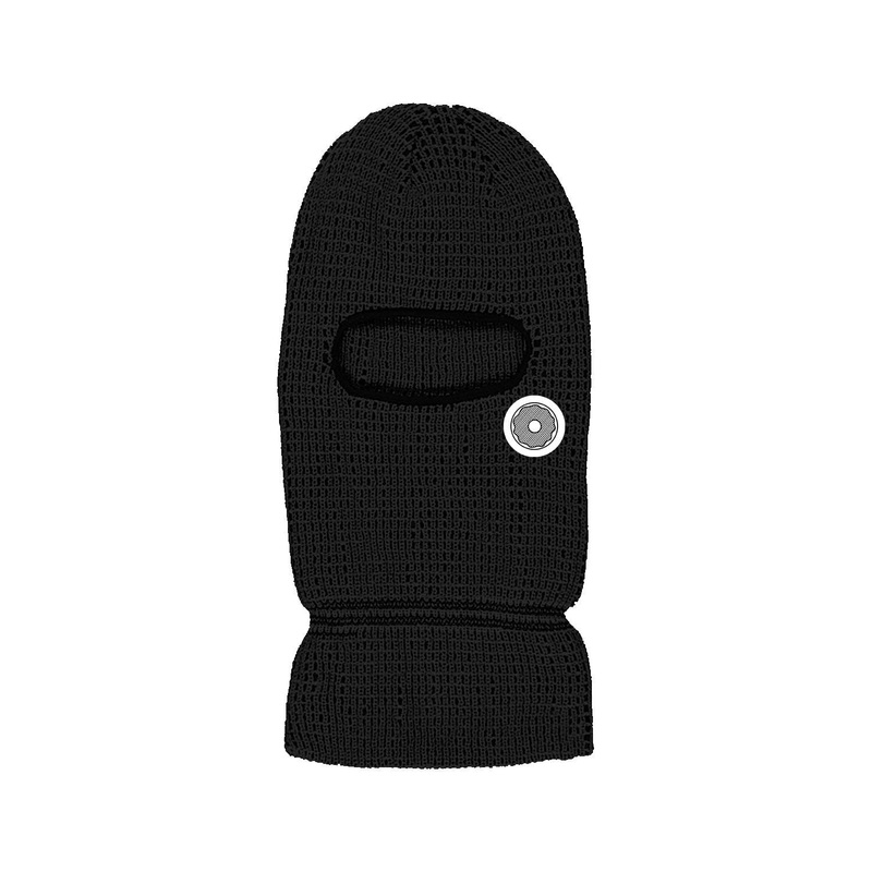 DS ICON GANG – RIBBED BALACLAVA – BLACK