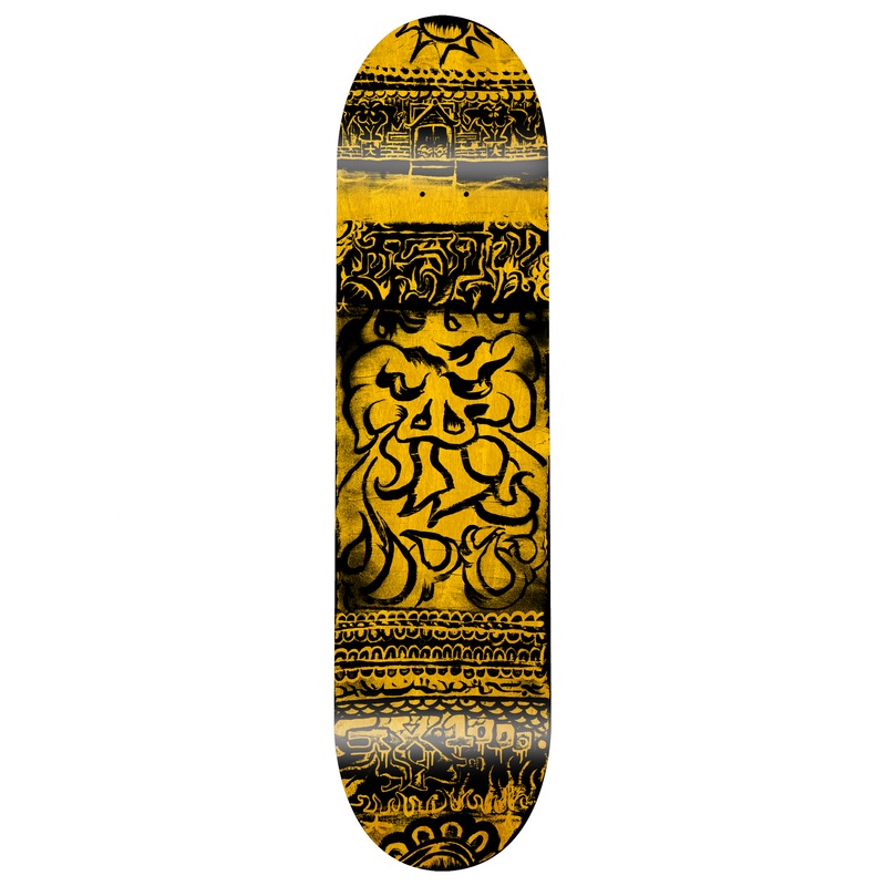GX-1000 – Flashback Black – 8.25 – Skateboard Deck