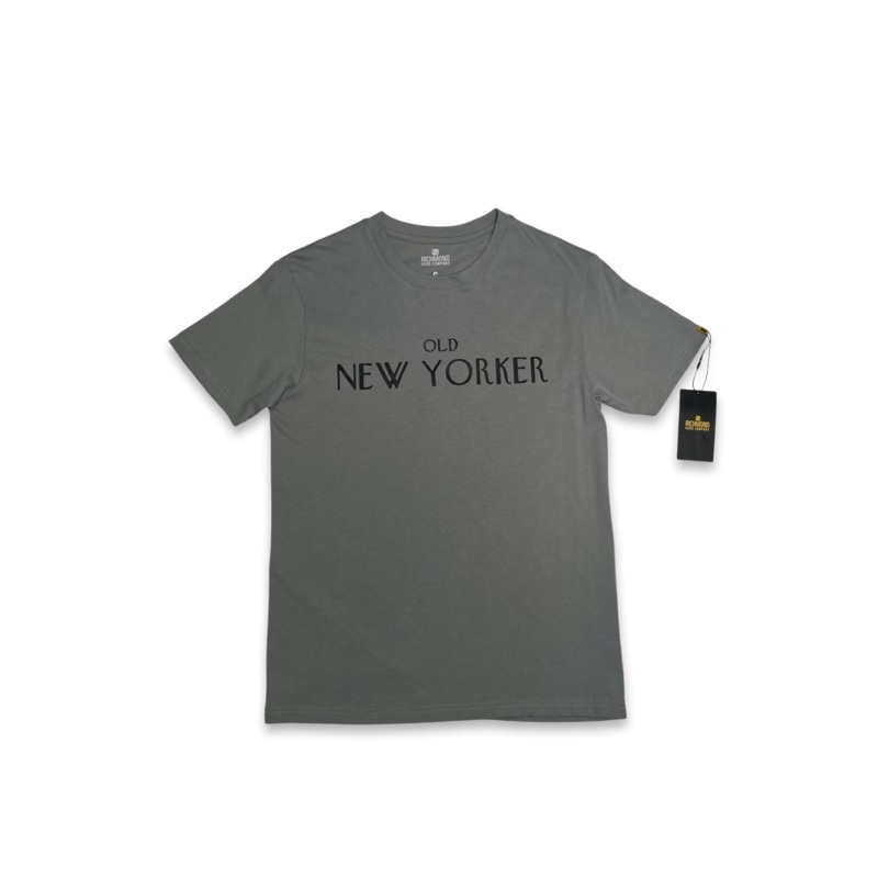 Old New Yorker – T Shirt – Grey Small