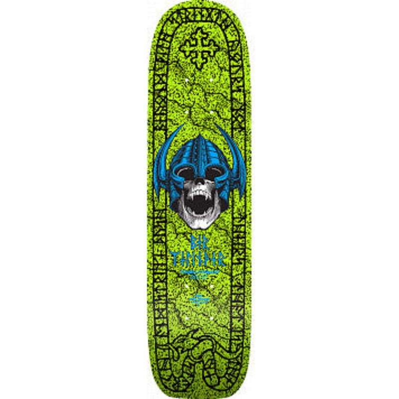 POWELL PERALTA RETRO DECK – OG WELINDER NORDIC SKULL FREESTYLE GREEN