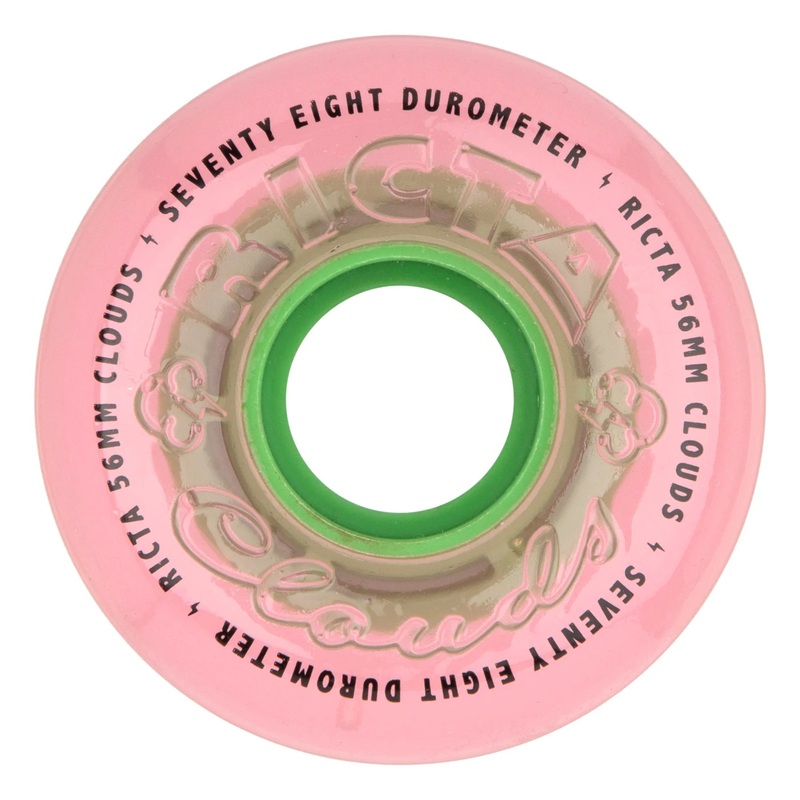 Ricta Clouds Wheels 56mm 78a – Watermelon Pink (Set)