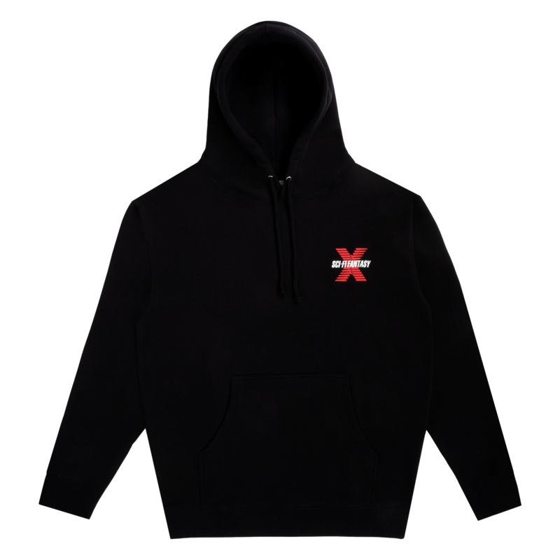 Sci-Fi Fantasy New X Hoodie Black Small