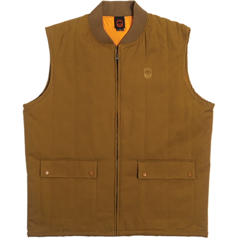 SF BIGHEAD VEST CANVAS VEST TAN S