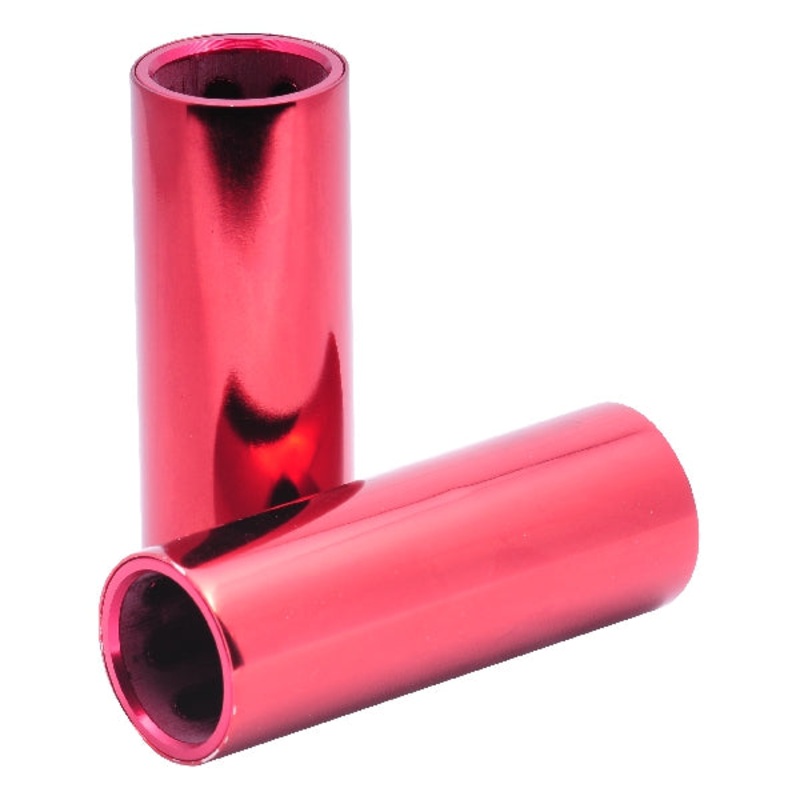 Snafu Hex 100mm Alloy Core Chromo Sleeve Pegs – Red