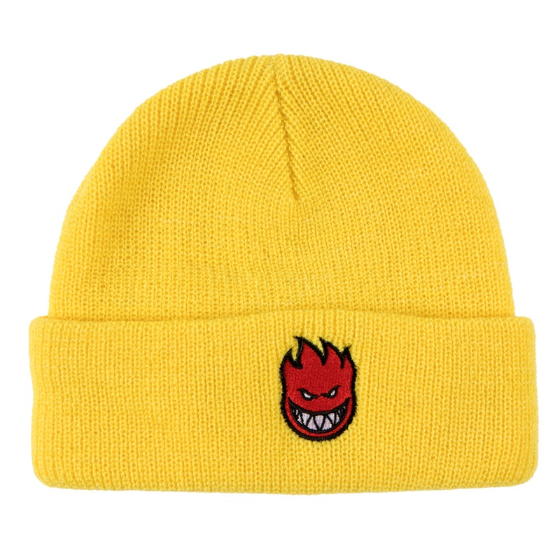 SPITFIRE BIGHEAD FILL CUFF BEANIE YELLOW