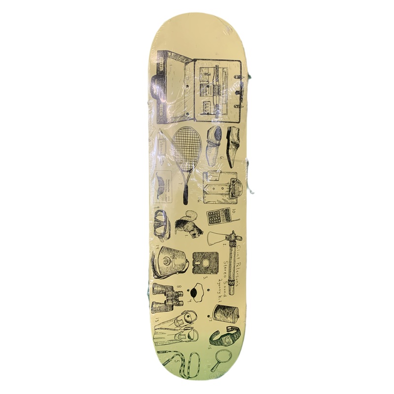 Stereo Clint Peterson’s Sound Agency Kit 8″ Classic Skateboard Deck
