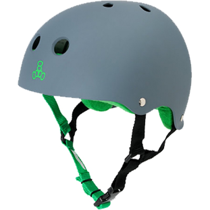 T8 HELMET CARBON MATTE/GRN XL