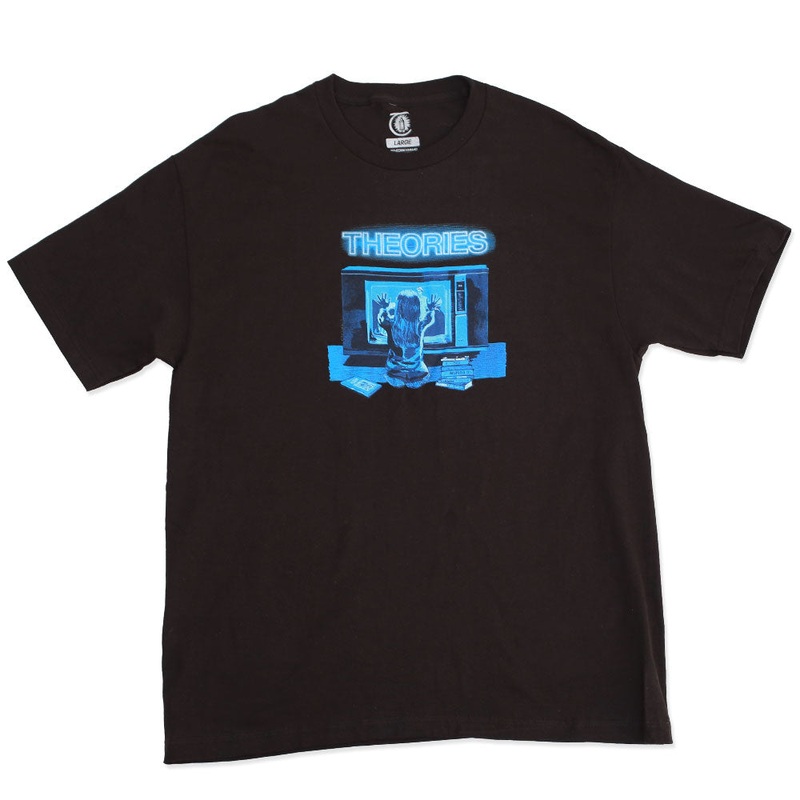 THEORIES POLTERGEIST TEE BLACK MEDIUM