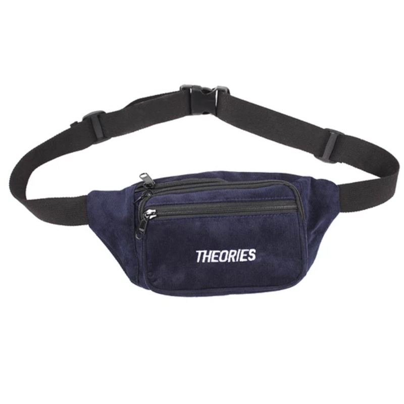 THEORIES STAMP DAY BAG NAVY CORD