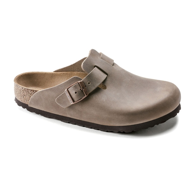 Birkenstock Boston BS Tabacco Brown Oiled Leather 41