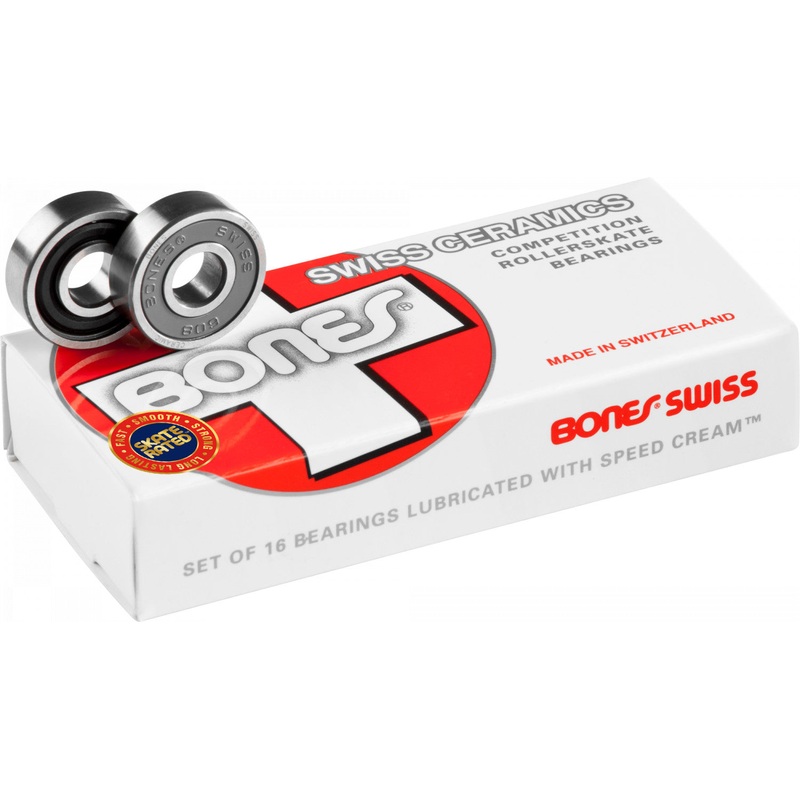Bones Swiss Ceramic Bearings 8mm (Set of 16)