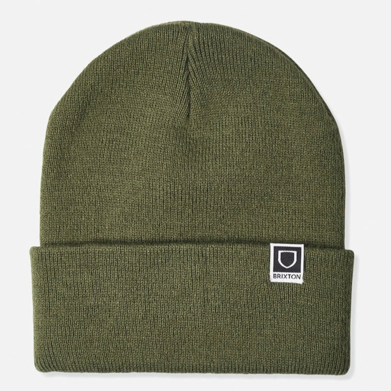 BRIXTON BEANIE – HARBOR BETA MILITARY OLIVE