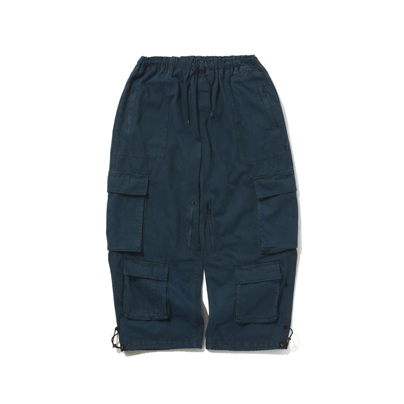 BSRabbit x DRINK SEXY SUPER WIDE LINE VENTILATION WAX REAL DENIM PANTS DEEP BLUE Small Deep Blue