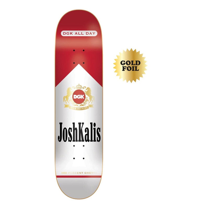 DGK DECK ASHES TO ASHES KALIS (8″)