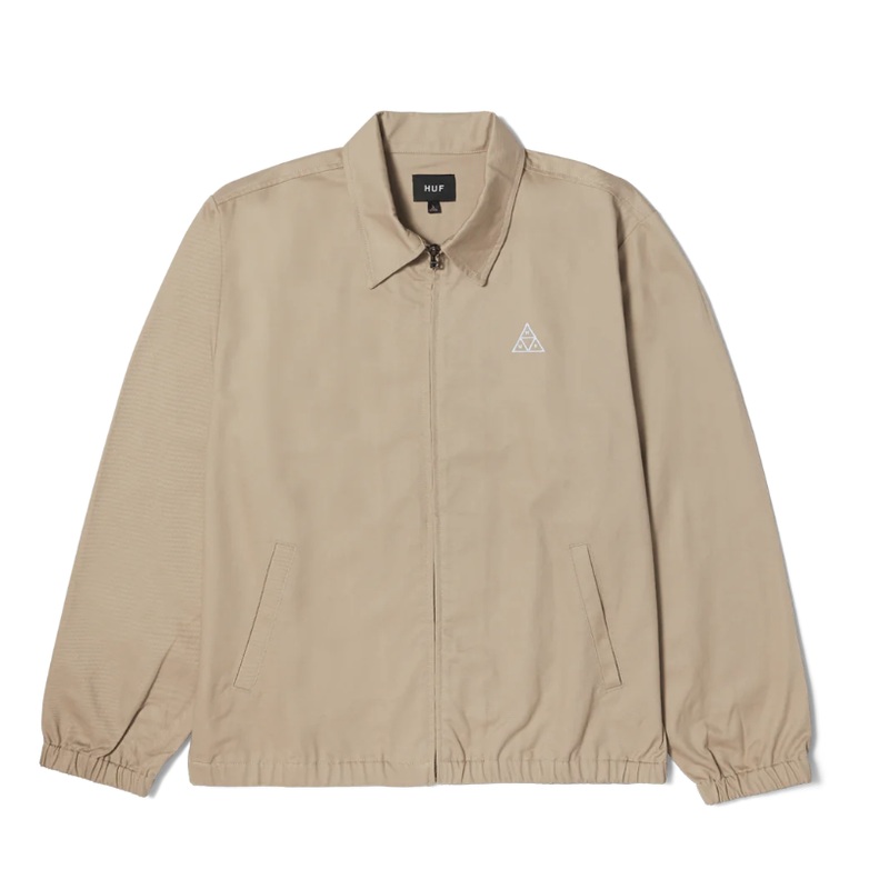 Huf Set TT Shop Jacket – Stone Small