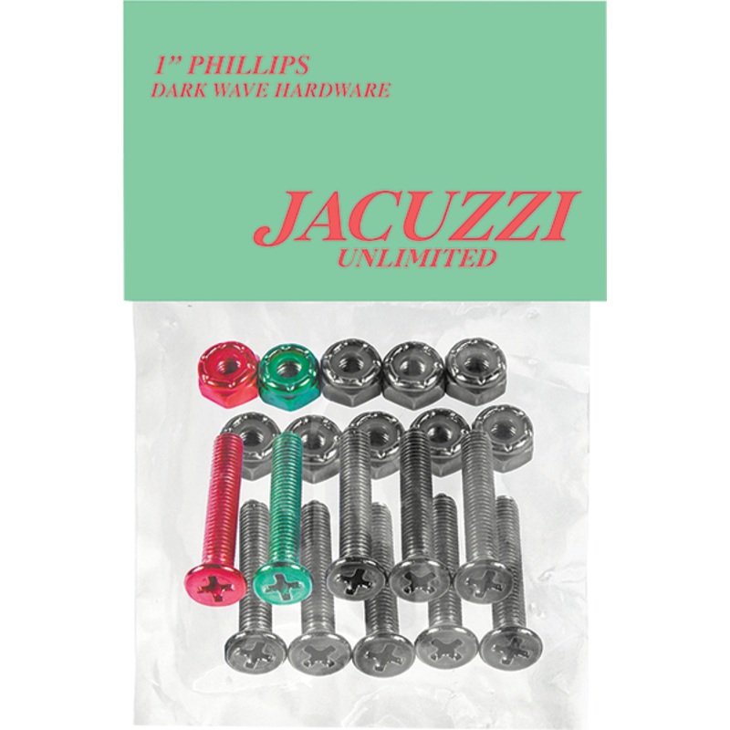 JACUZZI 1 PH HARDWARE SET – DARK WAVE /MULT BLACK