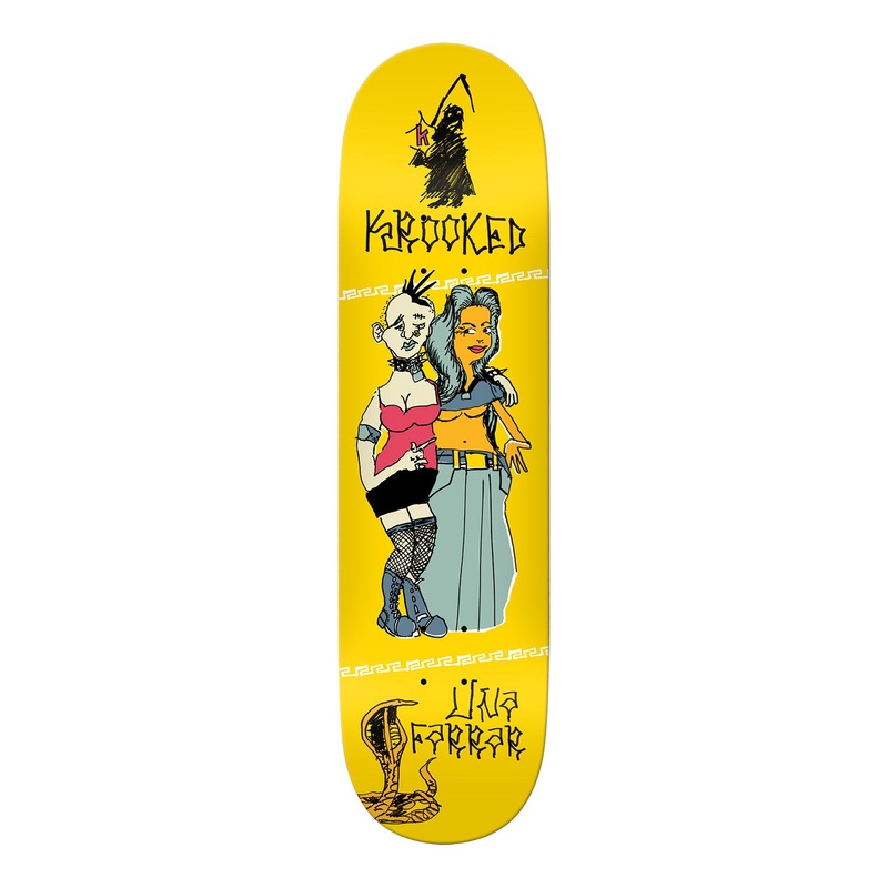 Krooked Una Farrar Punx True Fit Deck 8.38″ True Fit
