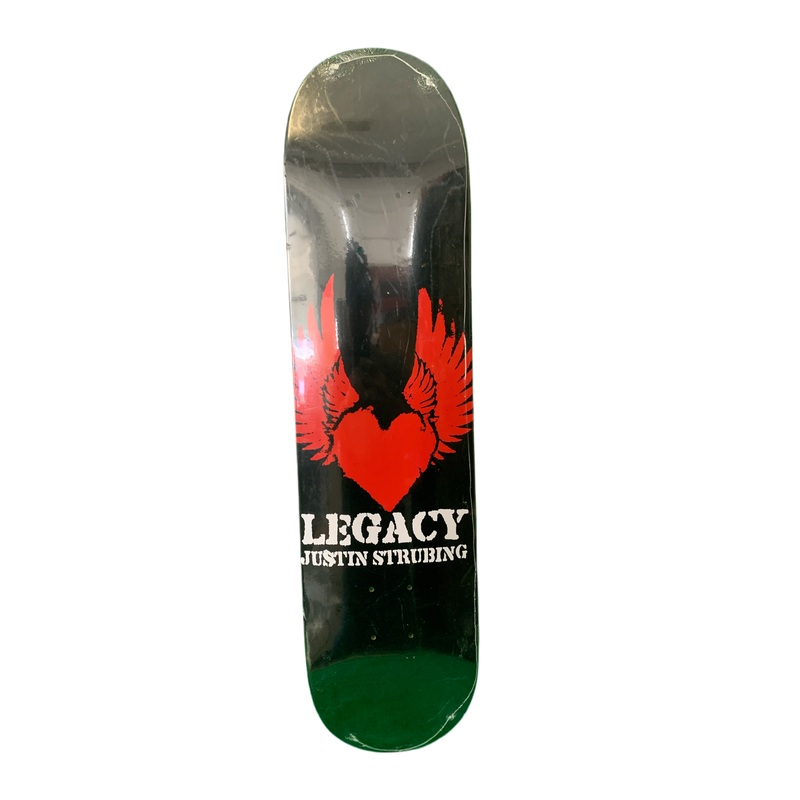 Legacy Justin Strubing Winged Heart 7.5″ Classic Skateboard Deck