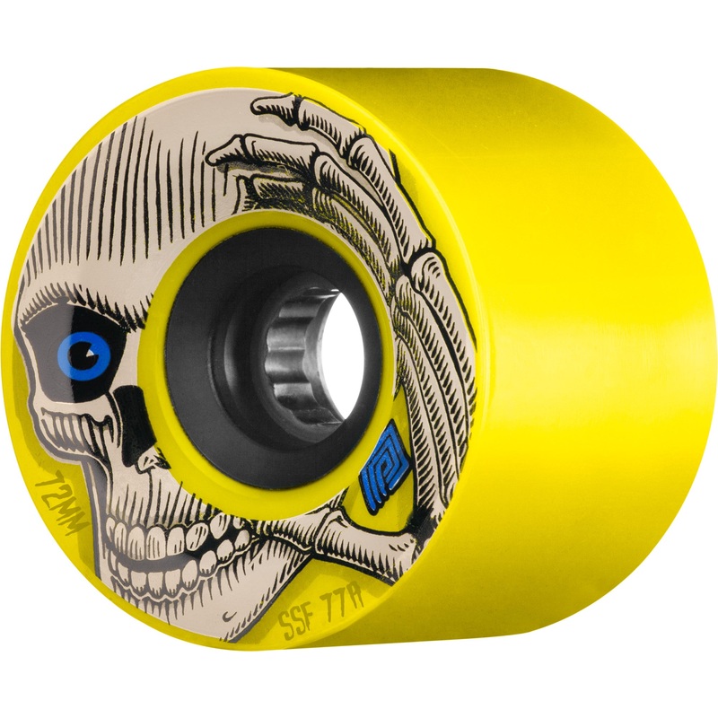 Powell Peralta Wheels Kevin Reimer 72mm 77a – Yellow (Set of 4)