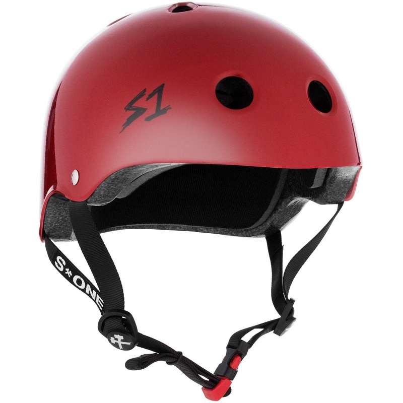 S1 Mini Lifer Helmet – Blood Red Gloss X-Small (18.5″) Red
