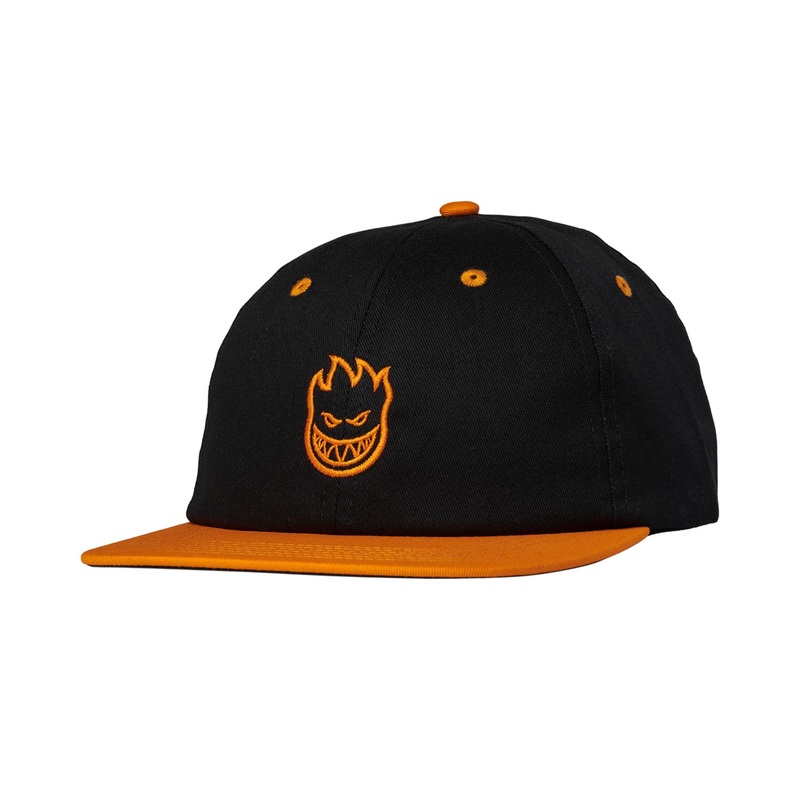 Spitfire Lil Bighead Strapback Hat O/S Black/Orange