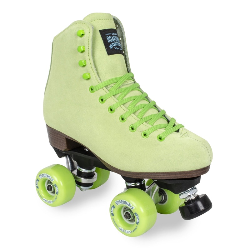 Sure-Grip Boardwalk Green Roller Skates 5.0