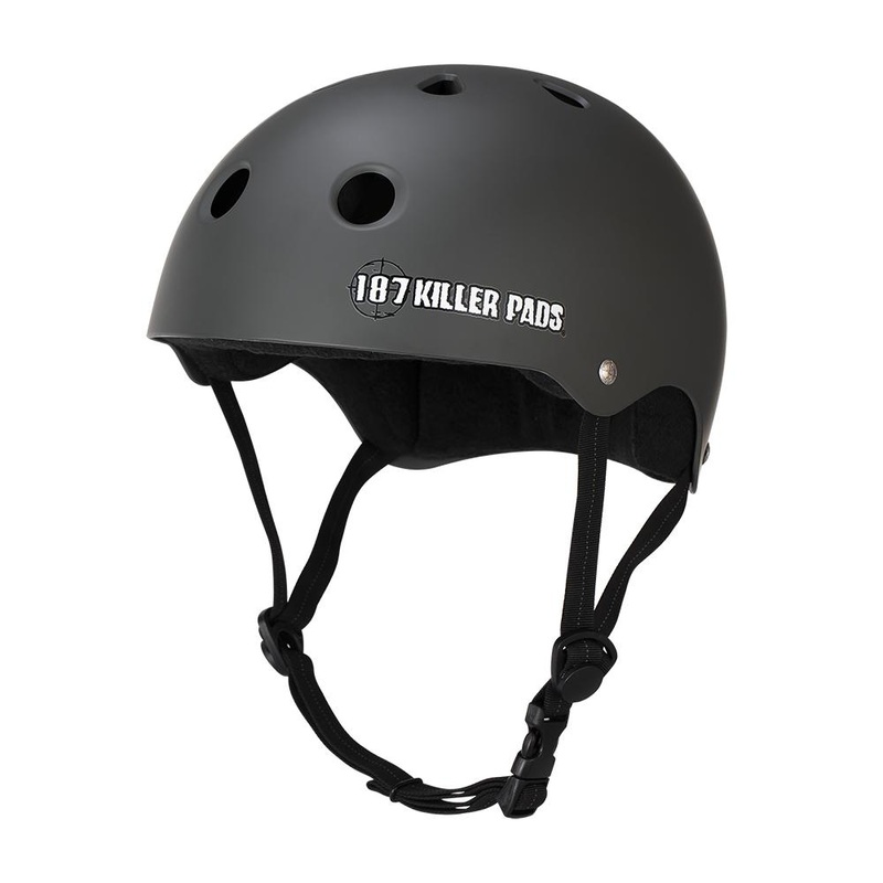 187 KILLER PADS HELMET MATTE CHARCOAL SMALL