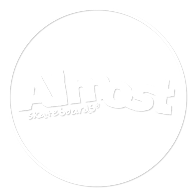 ALMOST LINES DECAL single WHITE