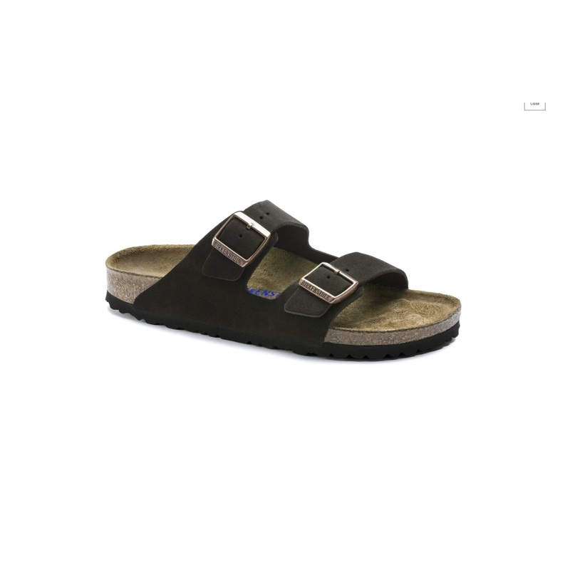 Birkenstock Arizona Soft Footbed Suede Leather Mocca 37