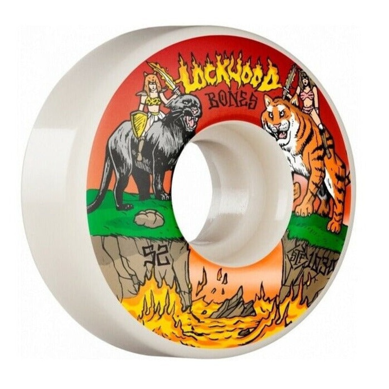 BONES STF WHEELS – LOCKWOOD CATFIGHT 103a V3 SLIMS (52MM) 52mm