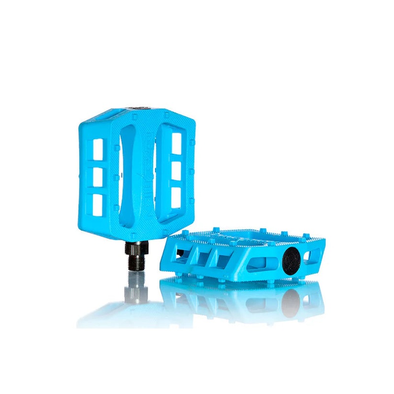 Demolition Trooper Plastic Pedals – Glacier Blue