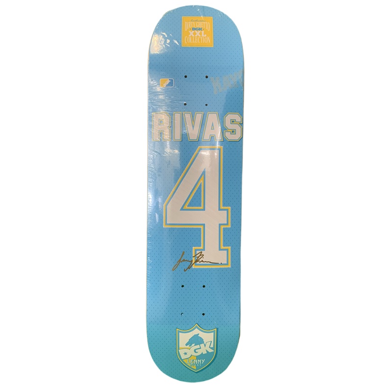 DGK 2007 XXL Collection Lenny Rivas SD/LA Jersey 7.5″ Classic Skateboard Deck