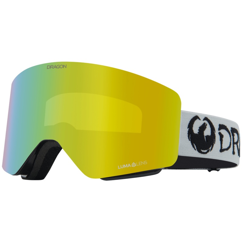 DRAGON SNOW GOGGLES – R1 OTG WITH BONUS LENS – CLASSIC GREY