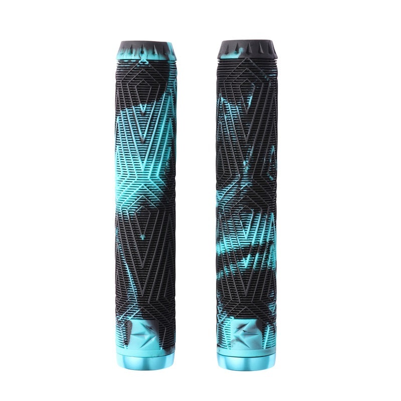 Envy Will Scott Hand Grips V2 – Black/Teal (Pair)