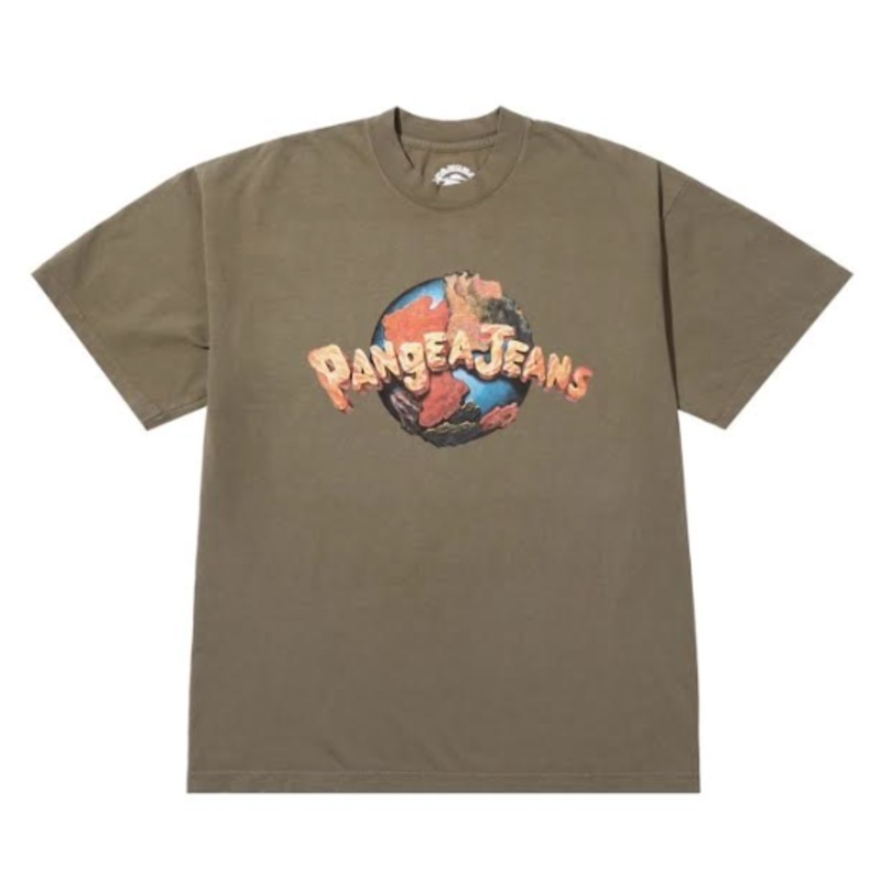 Pangea Yabadabadoo T-Shirt – Olive Green Small