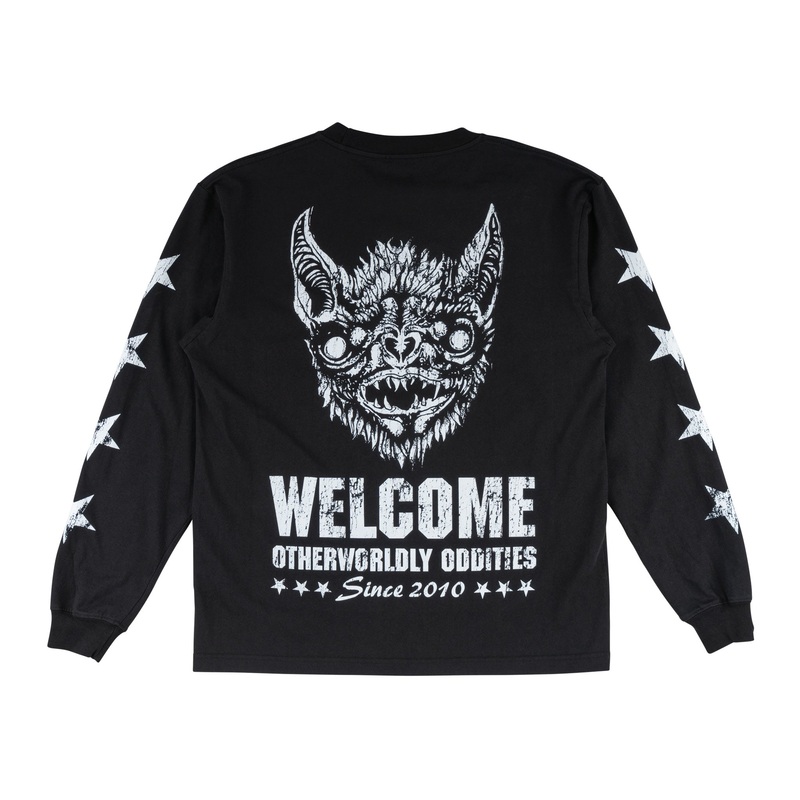 Sanguivore Printed L/S Garment-Dyed Tee Small