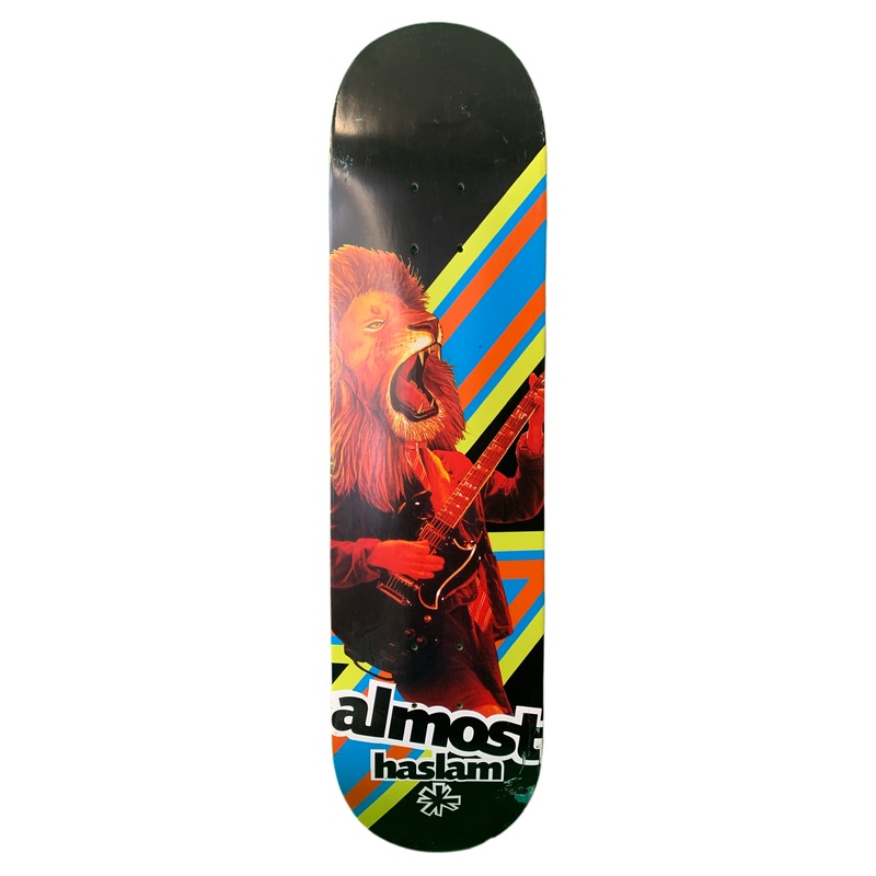 Almost Chris Haslam Lion Player 7.9″ Classic Skateboard Deck