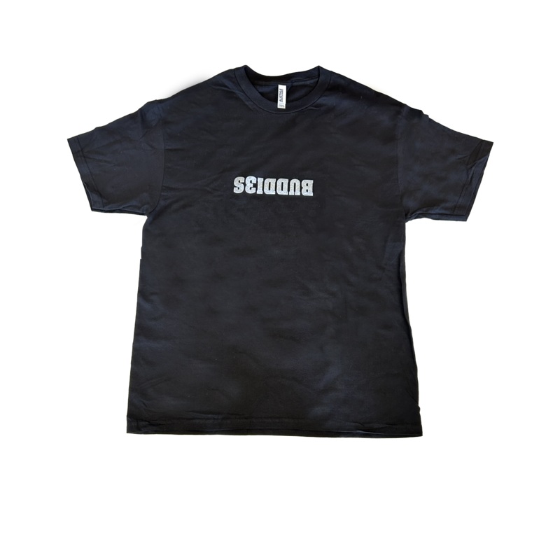 Buddi3s Hardware – logo tee – Black – T-Shirt Large
