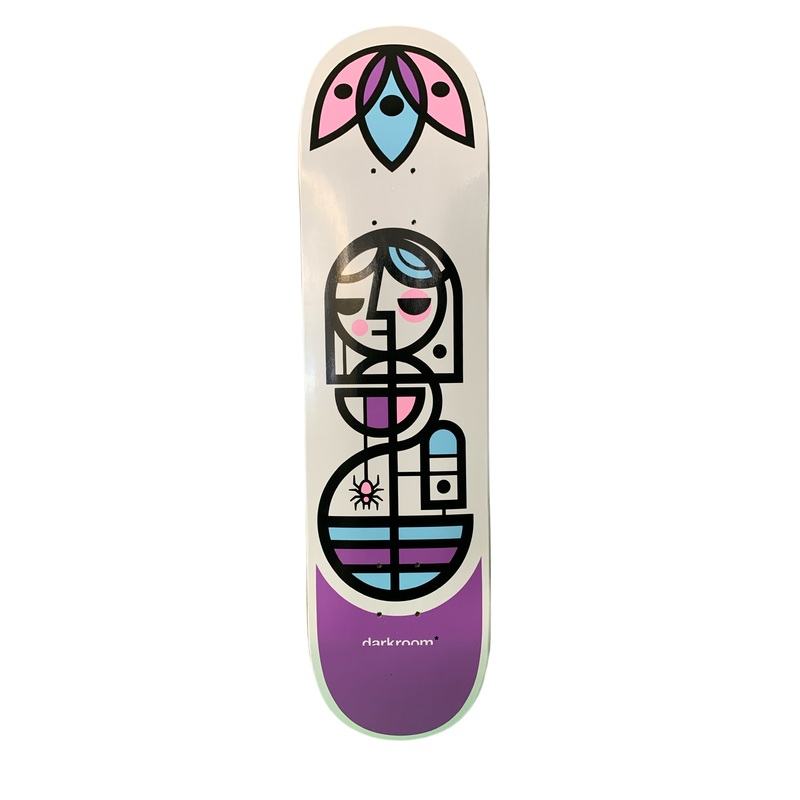 Darkroom Team Hyperlotus Purple 8″ Classic Skateboard Deck