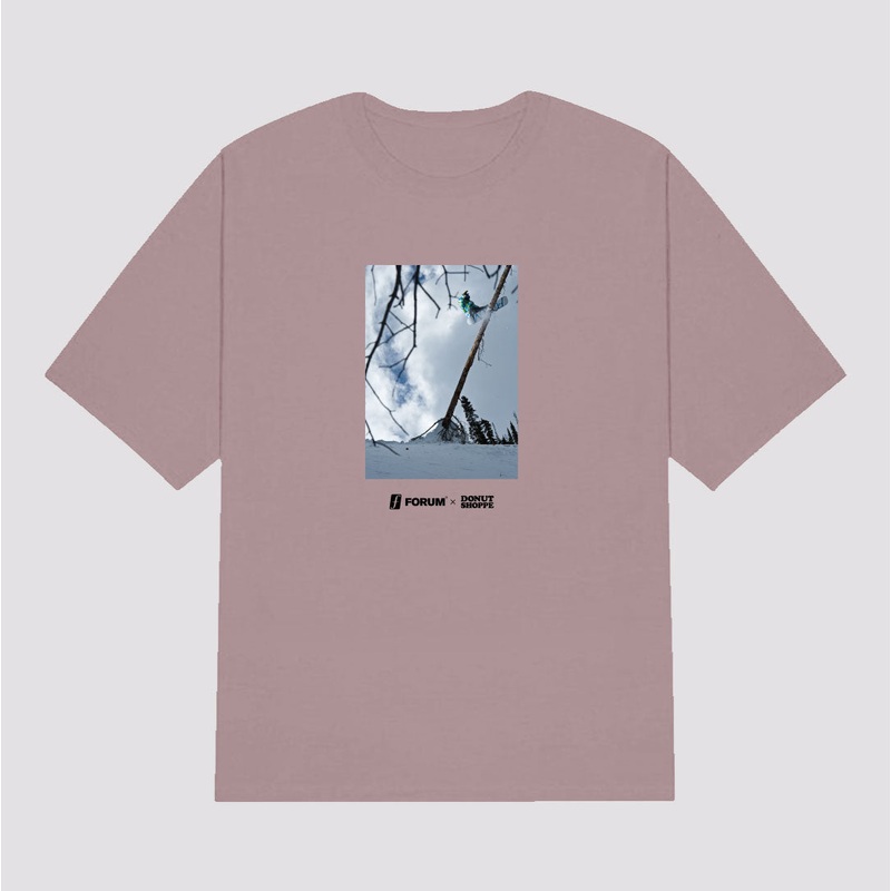 Forum x DS PHOTO SS TEE – Dusty Mauve Small