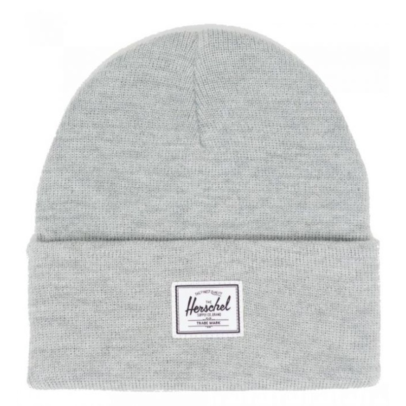 HERSCHEL ELMER HEATHER GREY BEANIE