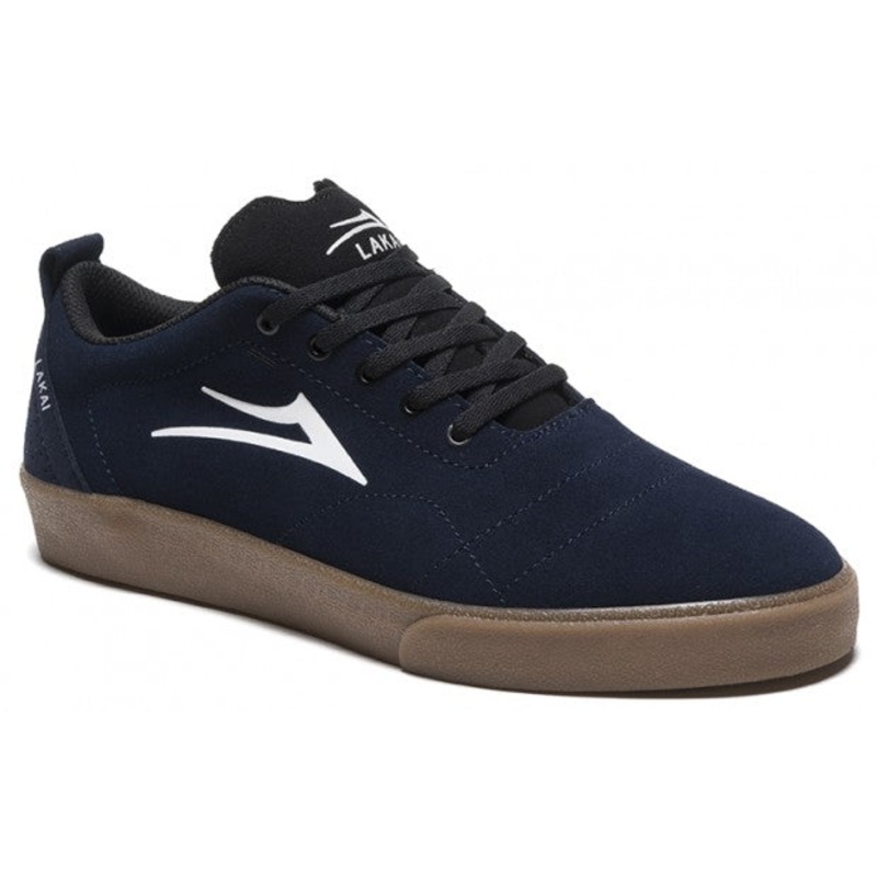 Lakai Shoes Bristol – Navy/Gum Suede 6 Navy