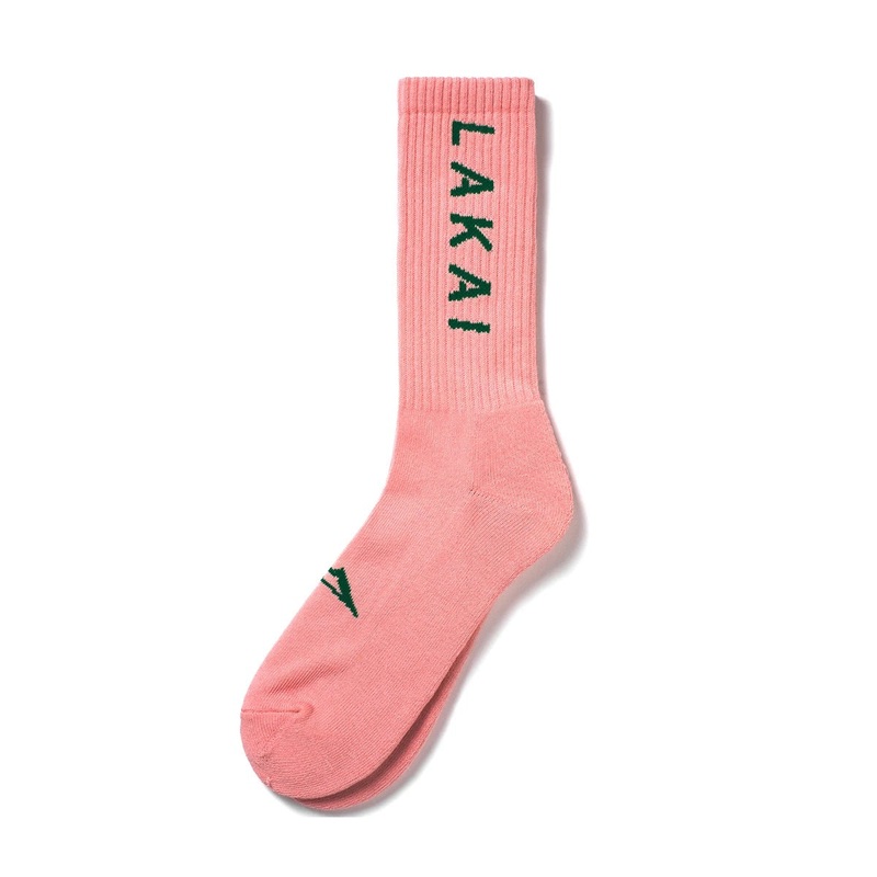 Lakai Simple Crew Sock – Pink