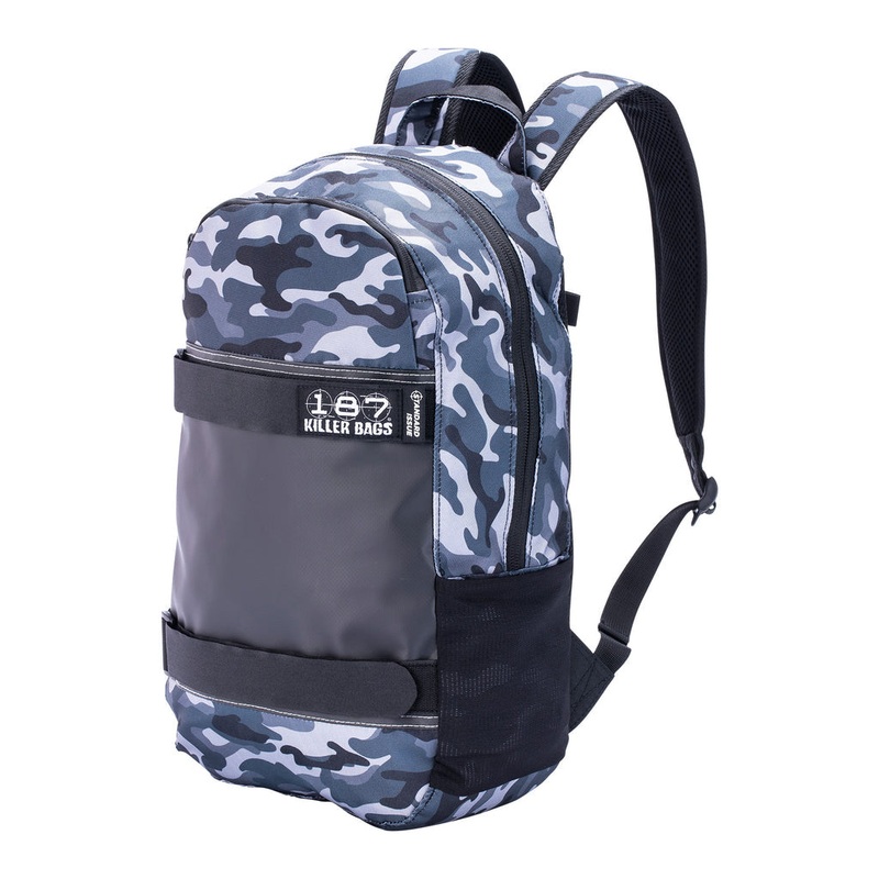187 KILLER PADS BAG – STANDARD BACKPACK CHARCOAL CAMO