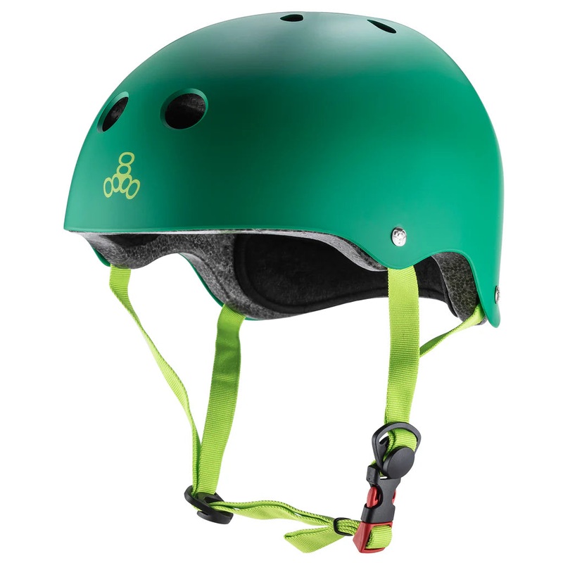 187 Killer Pads/ Triple 8 – Dual Certified – Skateboard Helmet L/XL Matte Blue