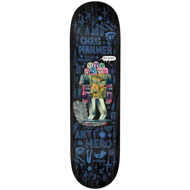 ANTIHERO DECK – PFANNER HUG THE PAVEMENT (8.25″) 8.25″